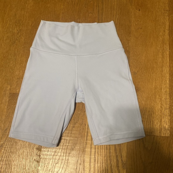 Lululemon Align biker shorts, light blue - Picture 3 of 6